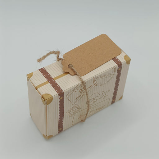 suitcase wedding favour