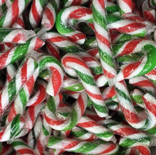 Mini Christmas Candy Canes